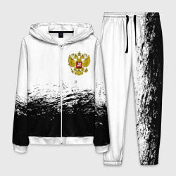 Мужской костюм Россия черно белые краски