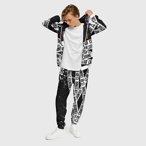 Мужской костюм CS x pubg / 3D-Белый – фото 3