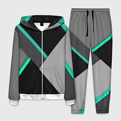 Костюм мужской Multicoloured, цвет: 3D-белый