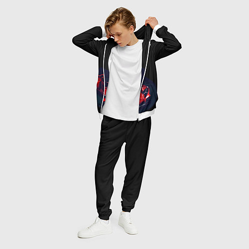 Мужской костюм Lamborghini Diverso - motorsport / 3D-Белый – фото 3