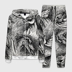 Мужской костюм Черепа лошадей