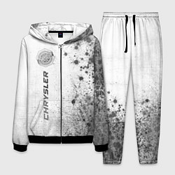 Костюм мужской Chrysler - white gradient по-вертикали, цвет: 3D-черный