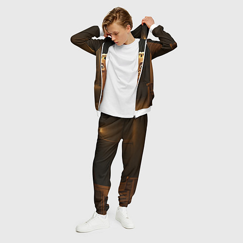 Мужской костюм Дмитрий мем / 3D-Белый – фото 3