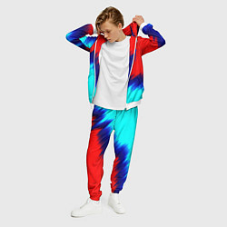 Костюм мужской Monster energy краски штрихи, цвет: 3D-белый — фото 2