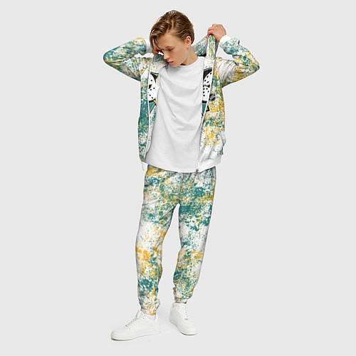 Мужской костюм Anaheim Ducks NHL white / 3D-Белый – фото 3