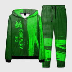 Костюм мужской Die Antwoord - green gradient по-вертикали, цвет: 3D-черный