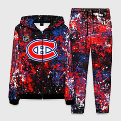 Костюм мужской Montreal Canadiens NHL black, цвет: 3D-черный