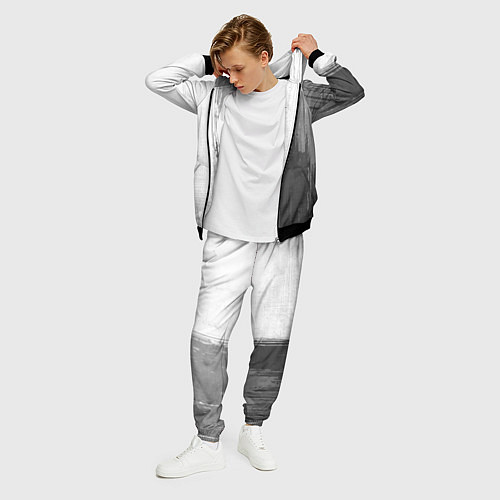 Мужской костюм Nightwish - white gradient по-вертикали / 3D-Черный – фото 3