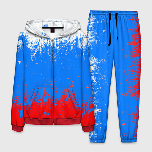 Мужской костюм Патриот - флаг / 3D-Красный – фото 1