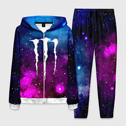 Костюм мужской Monster energy neon space, цвет: 3D-белый
