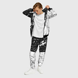 Костюм мужской Антиматерия подтеки, цвет: 3D-черный — фото 2