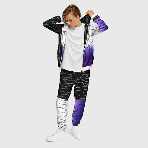 Мужской костюм Monster energy steel / 3D-Белый – фото 3