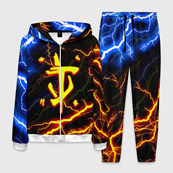 Мужской костюм Doom молнии шторм