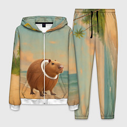 Костюм мужской Бурбалони Лулиоли мем, цвет: 3D-белый