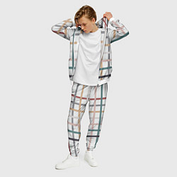 Костюм мужской Плетенка пастельная, цвет: 3D-белый — фото 2