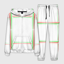 Мужской костюм Neon light green red