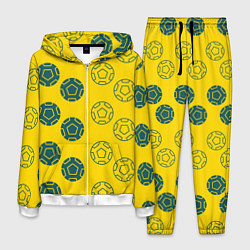 Мужской костюм Ряды из спортивных мячей