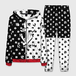 Костюм мужской Doom x roblox pattern, цвет: 3D-красный