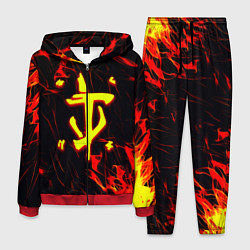 Мужской костюм Doom огненные искры