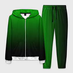 Костюм мужской Green gradient, цвет: 3D-белый