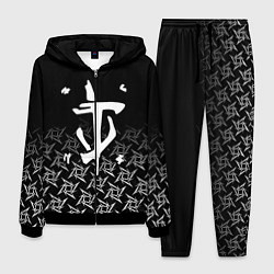 Костюм мужской Doom ninja, цвет: 3D-черный