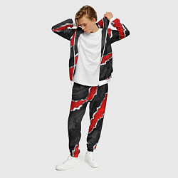 Костюм мужской Umbrella corp - разрывы, цвет: 3D-белый — фото 2