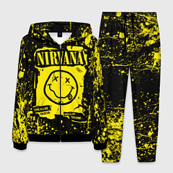 Костюм мужской Nirvana smile 1987, цвет: 3D-черный