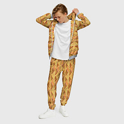 Костюм мужской Племенная вышивка, цвет: 3D-меланж — фото 2