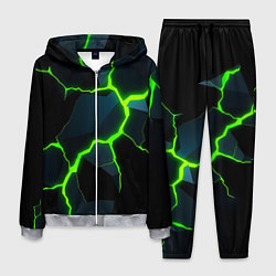 Мужской костюм Glow green neon