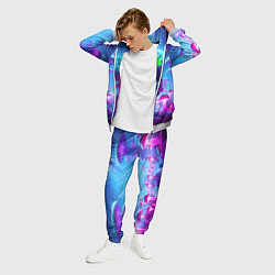 Костюм мужской Шрек бравый космонавт на планете неоновых грибов, цвет: 3D-меланж — фото 2