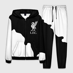 Костюм мужской Ливерпуль краски разводы, цвет: 3D-черный