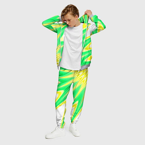 Мужской костюм Multicolored color / 3D-Меланж – фото 3