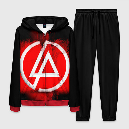 Мужской костюм Linkin Park: Red style / 3D-Красный – фото 1