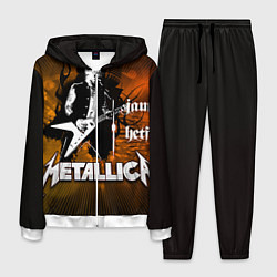 Костюм мужской Metallica: James Hetfield, цвет: 3D-белый