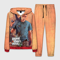 Костюм мужской GTA 5: Gangsta, цвет: 3D-красный