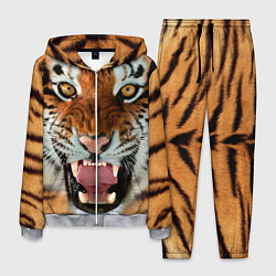 Костюм мужской Взгляд тигра, цвет: 3D-меланж