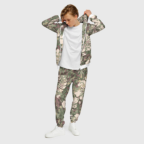 Мужской костюм Камуфляж / 3D-Белый – фото 3