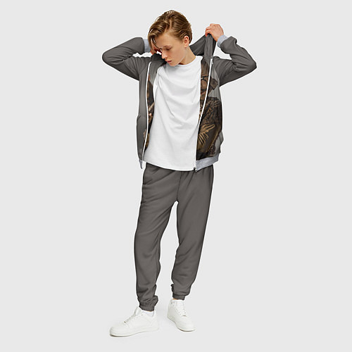 Мужской костюм Флоки / 3D-Меланж – фото 3