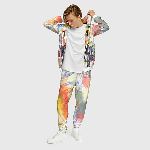 Мужской костюм The Beatles: Colour Spray / 3D-Белый – фото 3