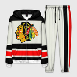 Костюм мужской Chicago Blackhawks, цвет: 3D-белый