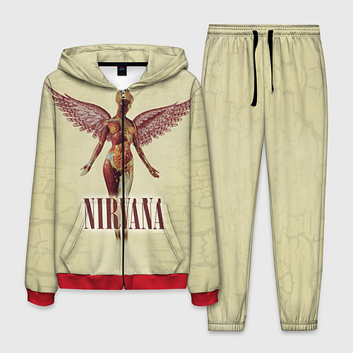 Мужской костюм Nirvana Angel / 3D-Красный – фото 1
