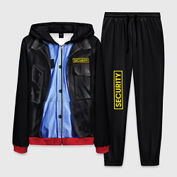 Костюм мужской Форма SECURITY, цвет: 3D-красный