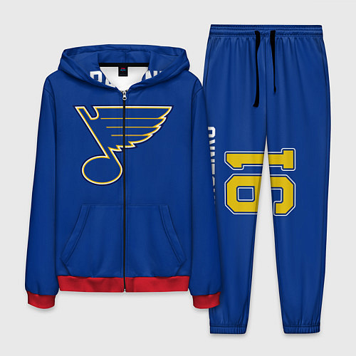 Мужской костюм St Louis Blues: Tarasenko 91 / 3D-Красный – фото 1