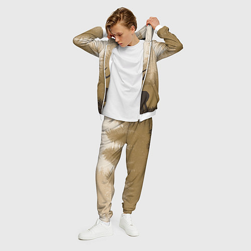 Мужской костюм Олень на охоте / 3D-Белый – фото 3