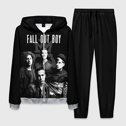 Костюм мужской Fall out boy band, цвет: 3D-меланж