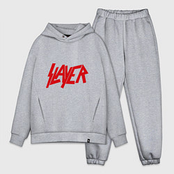 Мужской костюм оверсайз Slayer, цвет: меланж