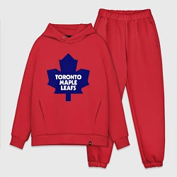 Мужской костюм оверсайз Toronto Maple Leafs, цвет: красный