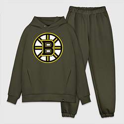 Мужской костюм оверсайз Boston Bruins, цвет: хаки