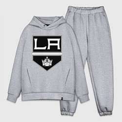 Мужской костюм оверсайз Los Angeles Kings, цвет: меланж