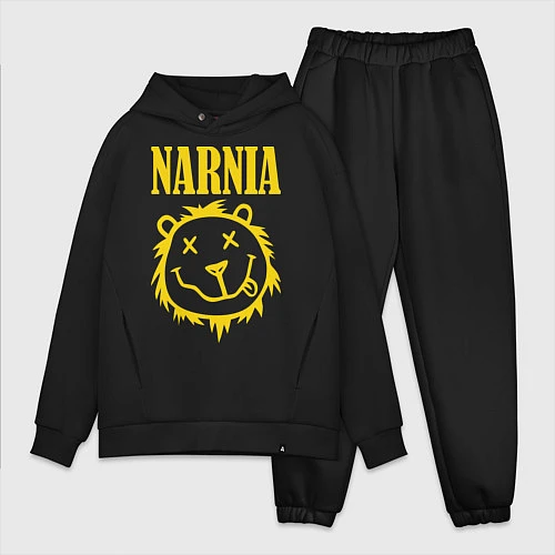 Мужской костюм оверсайз Narnia / Черный – фото 1